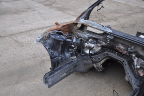 Front right quarter Chevrolet Camaro 16- coupe, on the body, burnt, crack in the glass