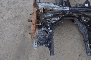 Front right quarter Chevrolet Camaro 16- coupe, on the body, burnt, crack in the glass
