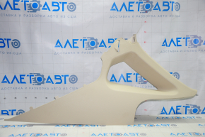 Rear pillar trim upper right VW Passat b7 12-15 USA beige type 1 scratch