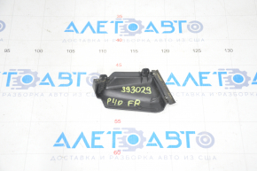 Right wiper grille plug Toyota Prius V 12-17 filed down