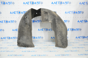 Rear left fender liner Tesla Model S 12-15 pre-restoration, fastening torn