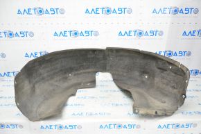 Rear left fender liner Tesla Model S 12-15 pre-restoration, fastening torn