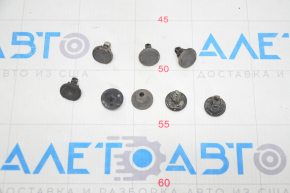Fastening hardware for rear right fender liner 8 pcs Tesla Model S 12-15