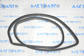 Door seal front right Toyota Prius V 12-14 dark gray