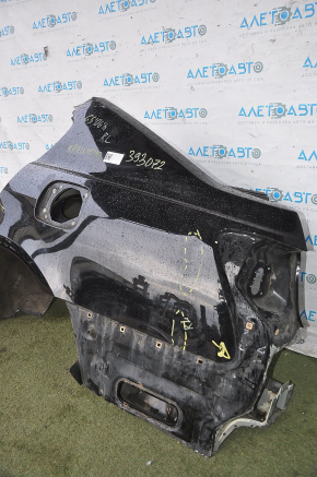 Quarter wing rear left Lexus GS300 GS350 GS430 GS450h 06-11 black, dented, pokes, painted, putty 0.7-1.1mm