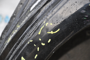 Quarter wing rear left Lexus GS300 GS350 GS430 GS450h 06-11 black, dented, pokes, painted, putty 0.7-1.1mm