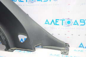 Rear pillar trim lower left Hyundai Elantra AD 17-20 black, scratches, broken fastener