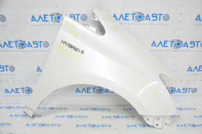 Front right wing Toyota Prius V 12-17 white 070 pokes
