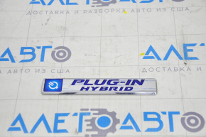 Emblem inscription Plug-In Hybrid fender right Honda Clarity 18-21 usa