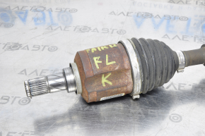 Drive axle shaft front left Jeep Patriot 11-17 AWD torn boot