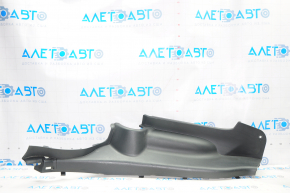 Rear pillar trim left lower Mazda 3 14-18 BM black, scratches