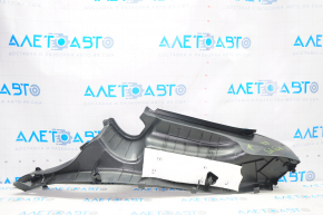 Rear pillar trim right lower Mazda 3 14-18 BM black, scratches