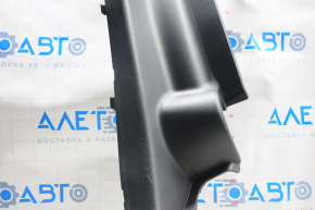 Rear pillar trim right lower Mazda 3 14-18 BM black, scratches