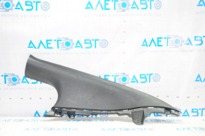 Rear pillar trim right Hyundai Veloster 12-17 black, scratches, broken fastener
