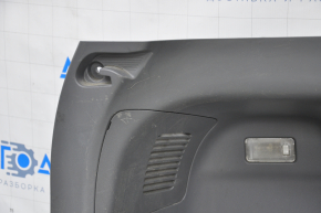 Left arch trim Toyota Prius V 12-14 dark gray filed, scratches, rubbed