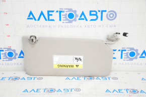 Left visor Honda Clarity 18-21 usa gray