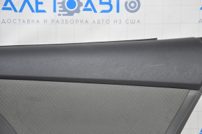 Door trim card rear right Toyota Prius V 12-14 rag dark gray bumps, scratches, scale on the rag