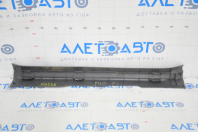 Door sill trim front left inner Toyota Prius V 12-14 dark gray scratches
