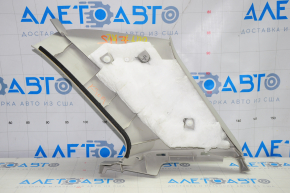 Rear window trim left Subaru Outback 10-12 rear gray, scratches, plastic turned white