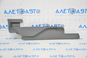 Door sill trim rear right inner Toyota Prius V 12-14 dark gray scratches