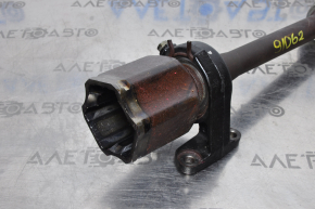 Front right axle shaft for Toyota Highlander 14-16 2.7 FWD, with bracket, inner CV joint needs repair, outer CV joint boot is torn