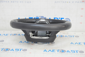 Naked steering wheel Honda Clarity 18-21 usa leather black, with pads, cracked leather