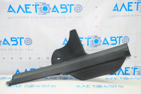 Door sill trim rear right Hyundai Sonata 11-15 black, type 1 scratches