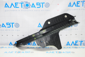 Door sill trim rear right Hyundai Sonata 11-15 black, type 1 scratches