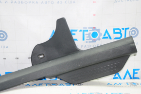 Door sill trim rear right Hyundai Sonata 11-15 black, type 1 scratches