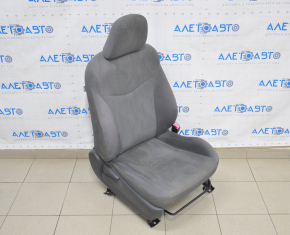Passenger seat Toyota Prius V 12-17 without airbag, mechanical, dark gray velour