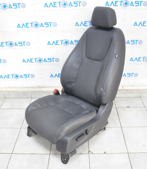 Driver's seat Honda Clarity 18-21 usa with airbag, electric, leather black