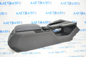 Console center armrest and cup holders Honda Clarity 18-21 usa black, scratches