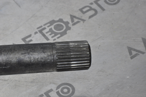 Drive axle shaft front right Nissan Pathfinder 13-20 AWD play of inner CV joint, torn boot