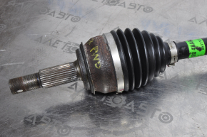 Drive axle shaft front right Nissan Rogue 14-20 fwd without bracket, torn boot