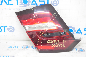 Inner taillight trunk lid left Honda Clarity 18-21 usa broken glass, on spare parts