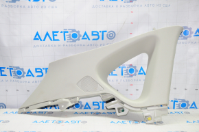 Upper left rear pillar trim Mazda CX-5 17-25 for BOSE speaker, gray
