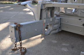 Front right quarter Tesla Model S 12-20 pre-rest AWD panel aluminum, silver, on the body