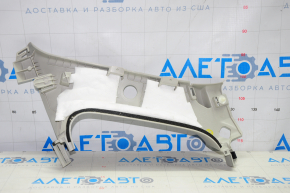 Rear pillar trim 2nd row right Mazda CX-9 16-23 gray