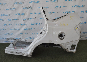 Quarter wing rear left Toyota Prius V 12-17 white