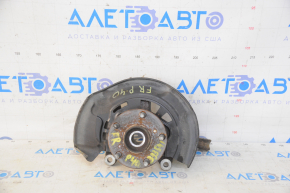 The journal with the hub front right Toyota Prius V 12-17 with a casing, with a ball, rusty, the bearing hums