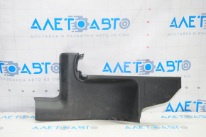 Rear left threshold pad Mitsubishi Outlander 14-22 black, without plug, scratches