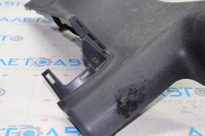 Rear left threshold pad Mitsubishi Outlander 14-22 black, without plug, scratches