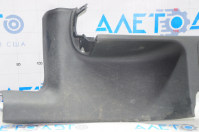 Rear left threshold pad Mitsubishi Outlander 14-22 black, without plug, scratches