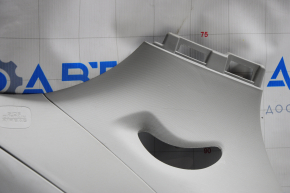 Rear pillar trim right Acura MDX 14-20 gray under the tweeter, scratches, plastic turned white