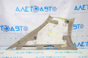Rear pillar trim right Kia Optima 11-15 beige, broken crepe, scratches