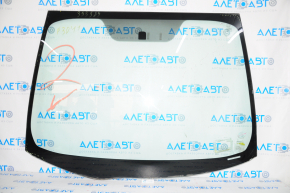 Windshield Toyota Prius 30-11 10-15 air on edge, tear