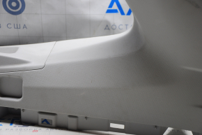 Lower right rear pillar trim Subaru Forester 14-18 SJ gray, broken mount, plastic turned white