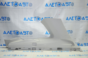 Rear pillar trim lower right Subaru Forester 14-18 SJ gray, plastic turned white