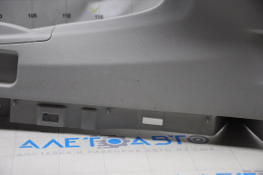 Lower right rear pillar trim Subaru Forester 14-18 SJ gray, broken crepe, scratch, plastic turned white