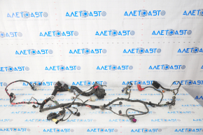 Wiring under the hood Tesla Model S 12-20 AWD